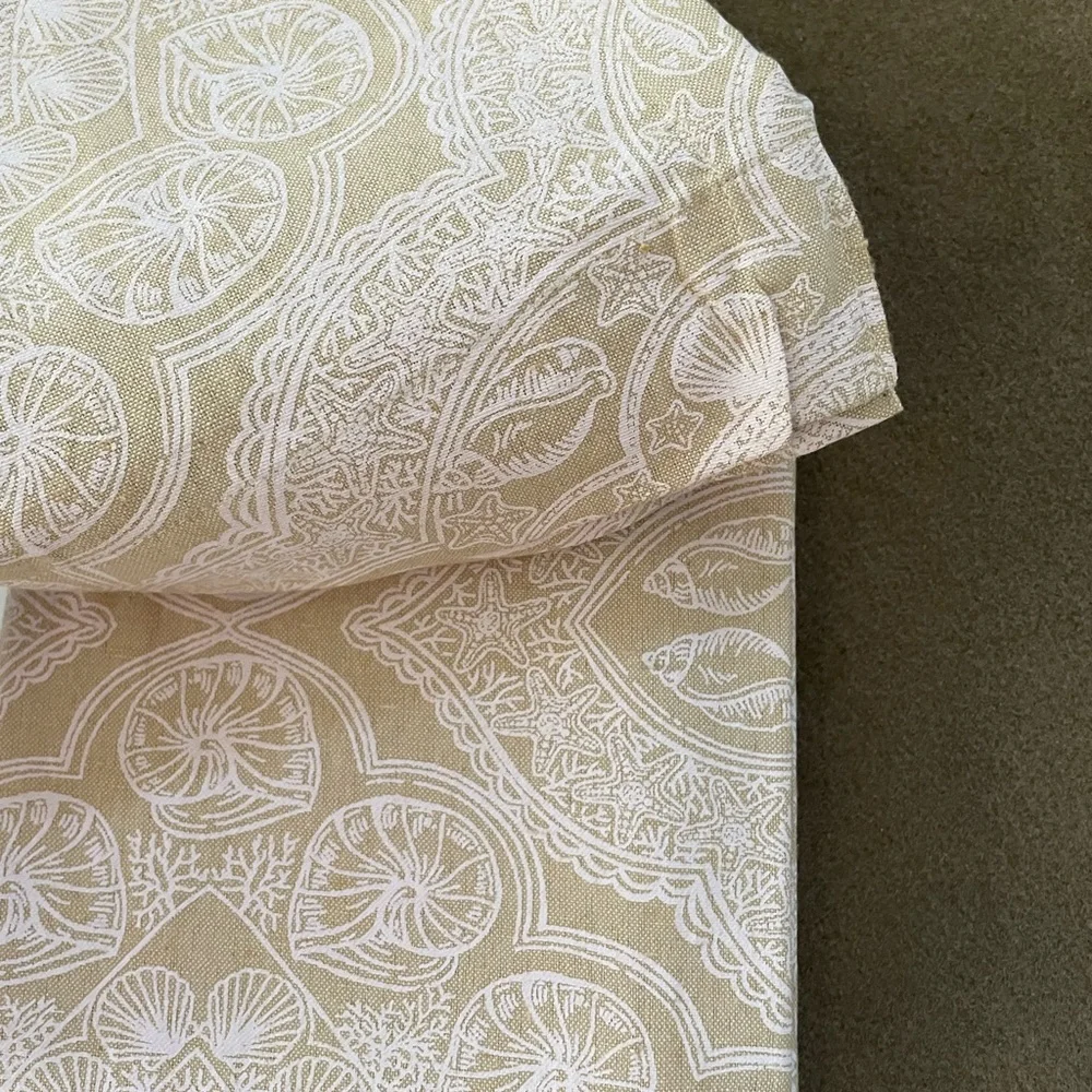 Coastal shower curtain